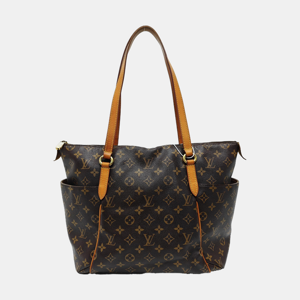 TOTALLY MM Monogram Coated Canvas Brown