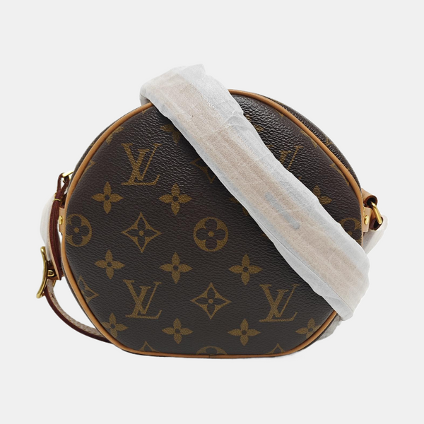 BOITE CHAPEAU PM Monogram Coated Canvas Brown