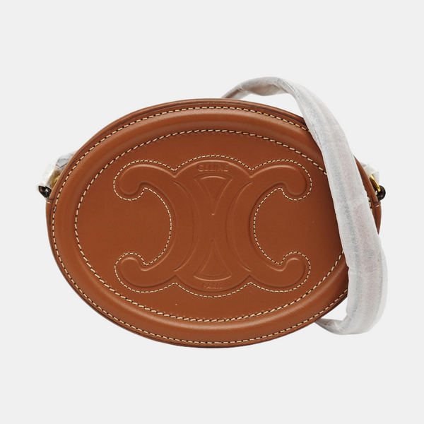 TRIOMPHE Small Calfskin Brown