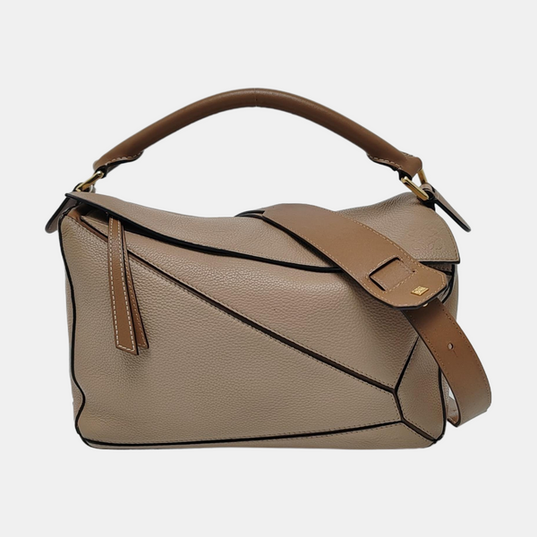 Puzzle Medium Calfskin Brown