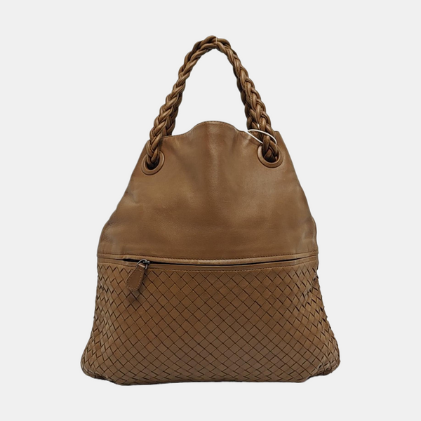 Calfskin Tote Bag Brown
