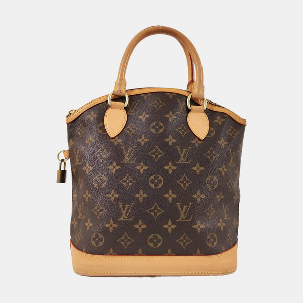 LOCKIT PM Monogram Coated Canvas Brown
