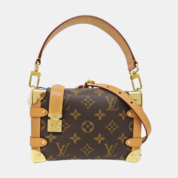 SIDE TRUNK PM Monogram Coated Canvas Brown