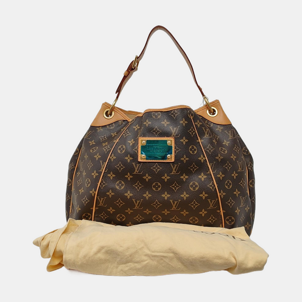GALLIERA GM Monogram Coated Canvas Brown