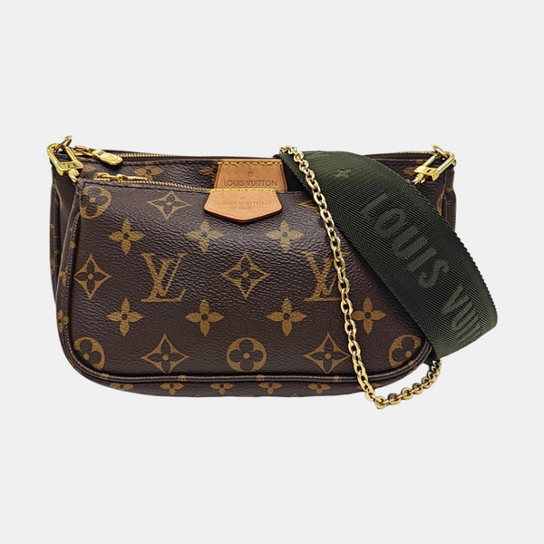MULTI Monogram Coated Canvas Brown