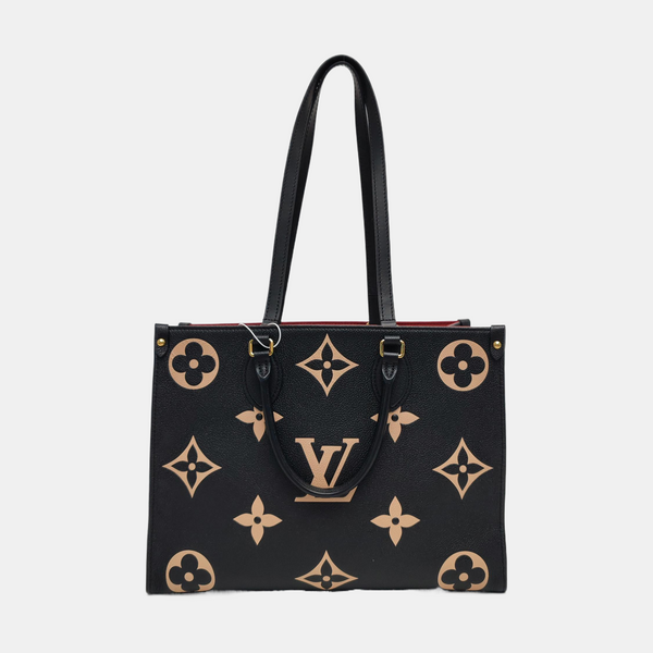 ONTHEGO MM Monogram Calfskin Black