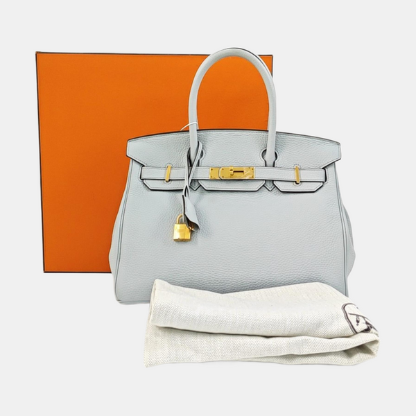 Birkin 30 Clemence Blue