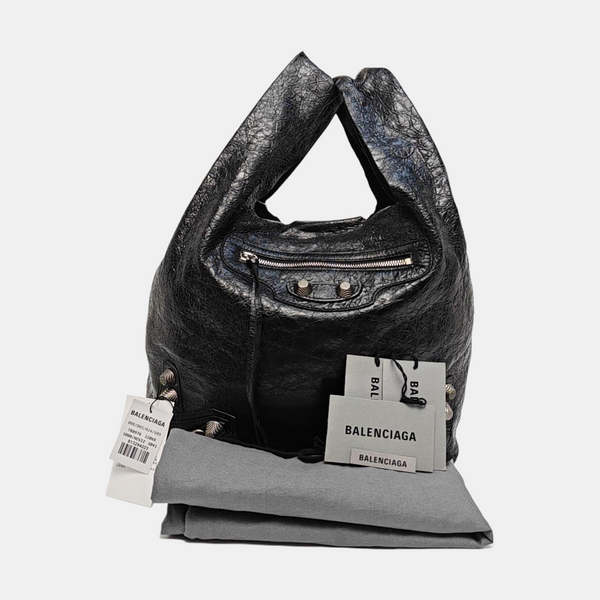 Le Cagole Lambskin Black