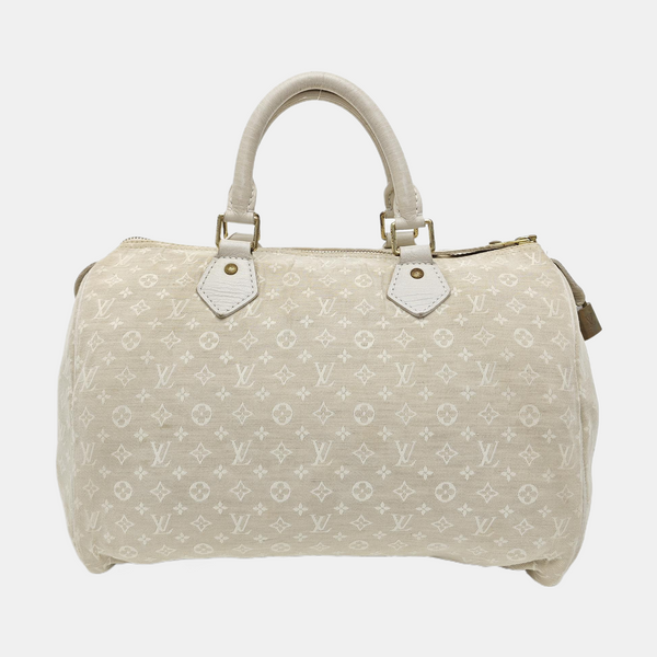 SPEEDY 30 Monogram Canvas Beige