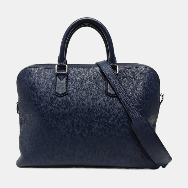 Calfskin Shoulder Bag Blue