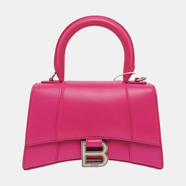 Hourglass XS Quilted Calfskin Red
