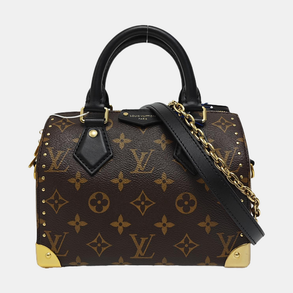 SPEEDY TRUNK 20 Monogram Coated Canvas Brown