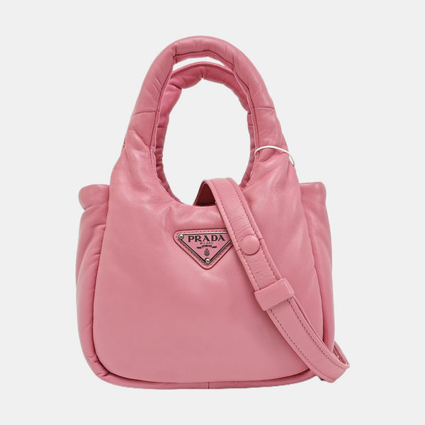 Lambskin Shoulder Bag Mini Pink