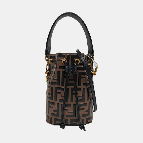 Mon Tresor Mini Monogram Calfskin Brown