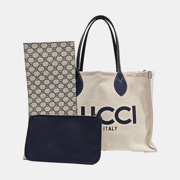 Canvas Tote Bag Beige