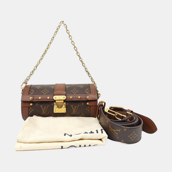 PAPILLON 19 Monogram Coated Canvas Brown