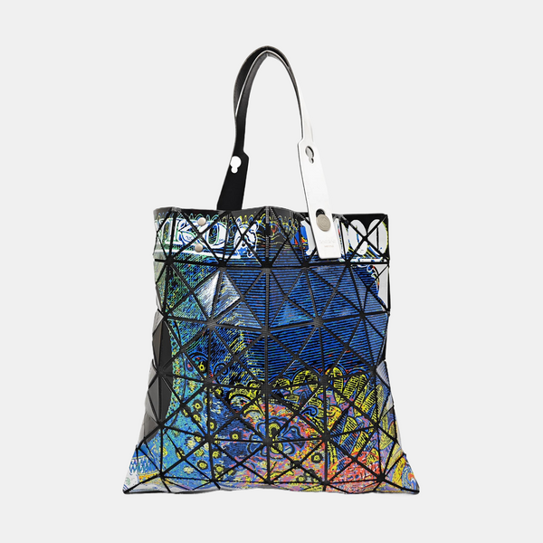 Special Material Tote Bag Blue
