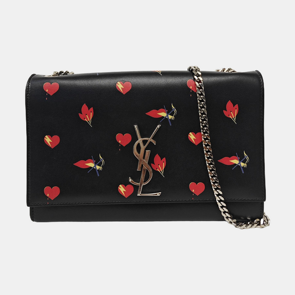 KATE Medium Calfskin Black