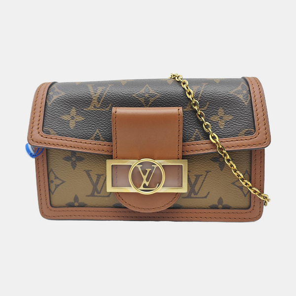 DAUPHINE WOC Monogram Coated Canvas Brown