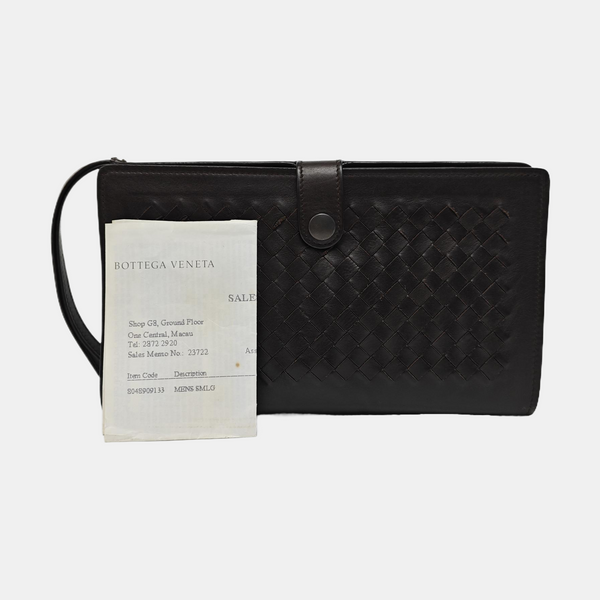 Calfskin Clutch Red