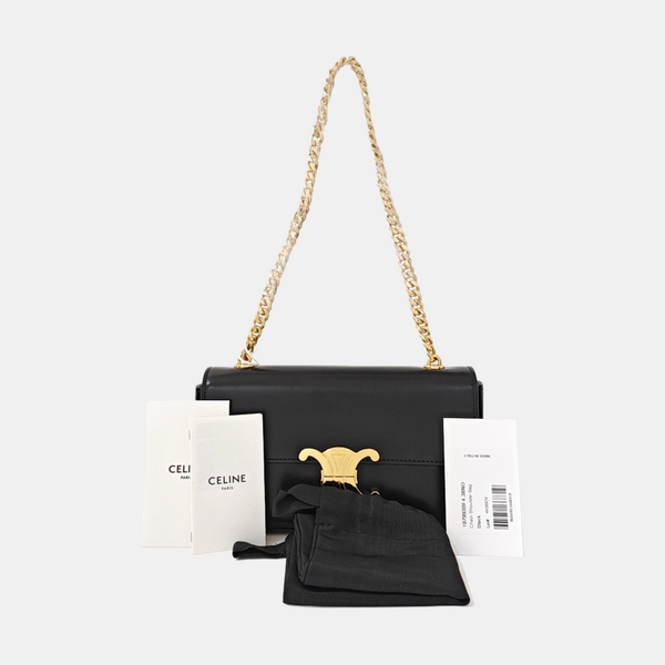 CLAUDE Calfskin Black