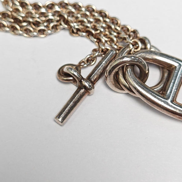 Collar de plata de ley 925 Chaine D'ancre