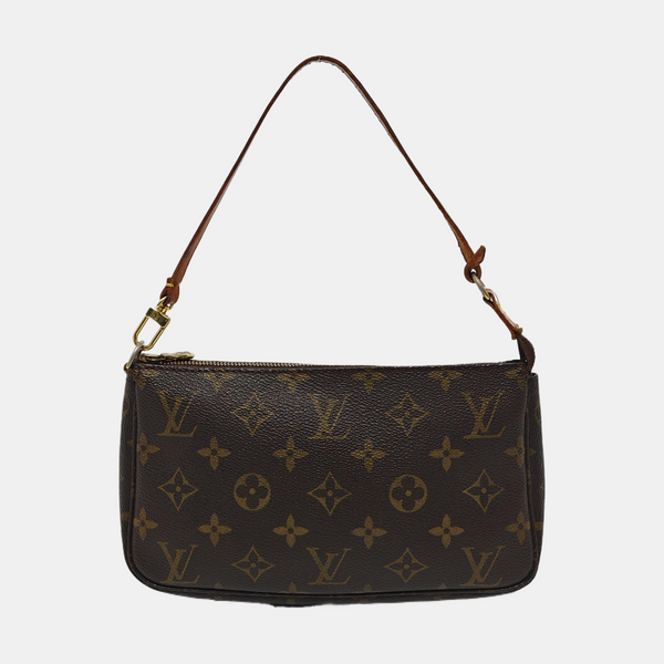ACCESSOIRES Monogram Coated Canvas Brown