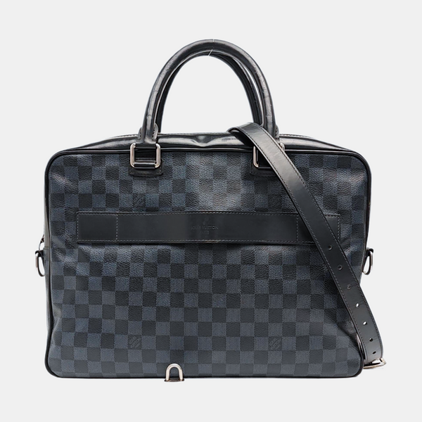 PORTE-DOCUMENTS Damier Coated Canvas Blue