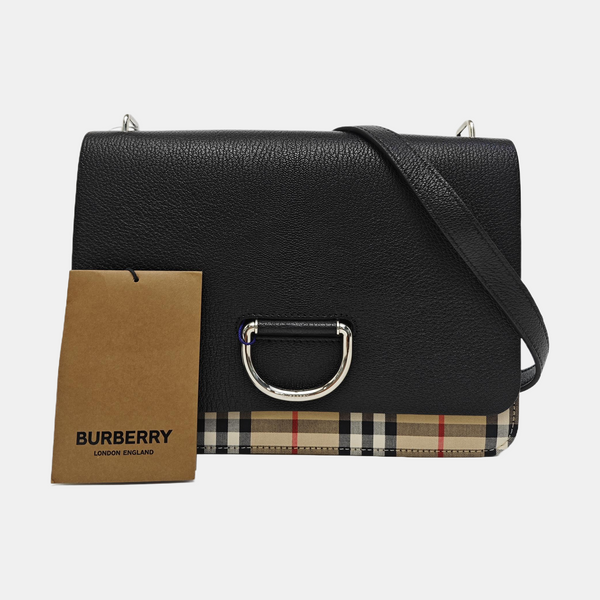 D-Ring Calfskin Black