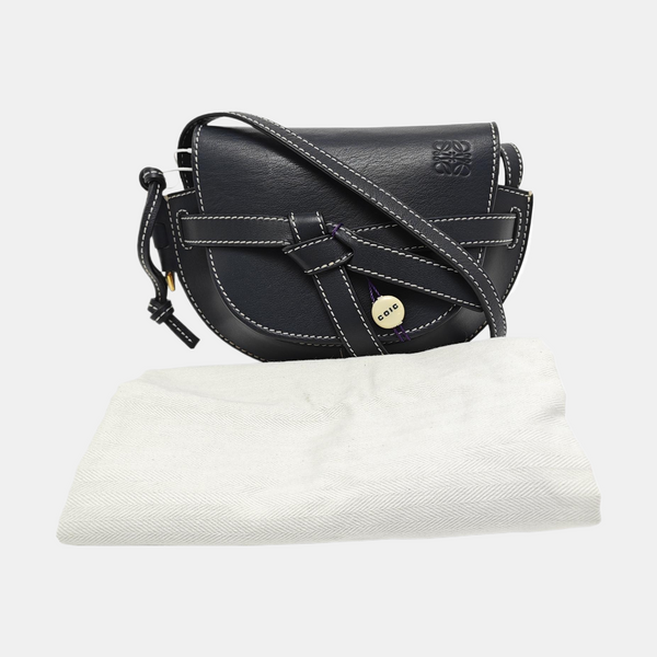 Gate Mini Calfskin Black