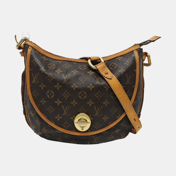TULUM GM Monogram Coated Canvas Brown