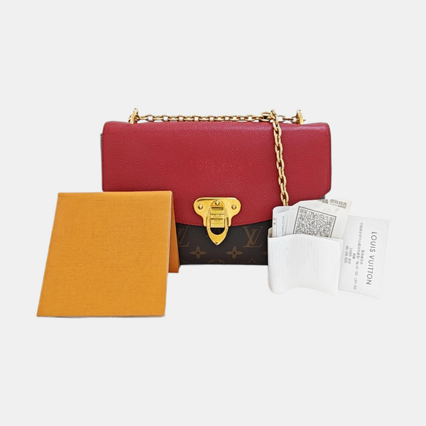 SAINT PLACIDE Monogram Coated Canvas Brown