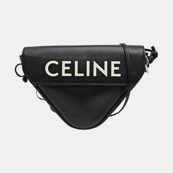 TRIANGLE Calfskin Black