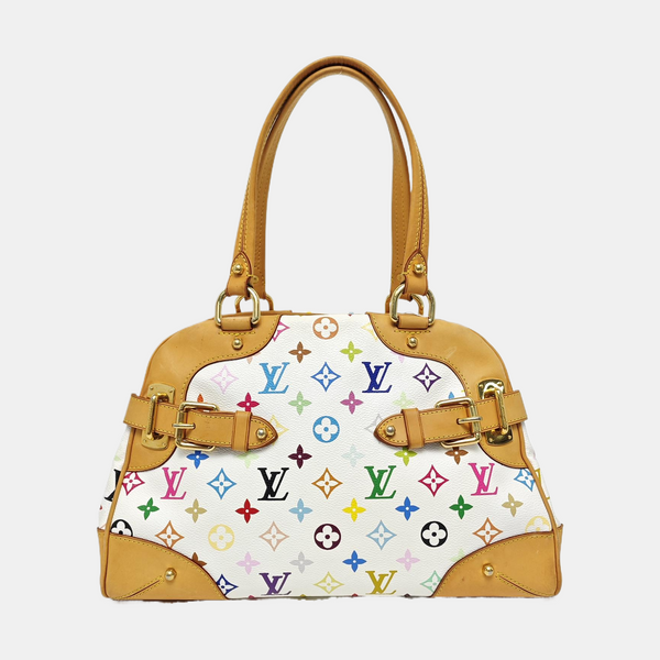 LV × TM CLAUDIA Monogram Coated Canvas White