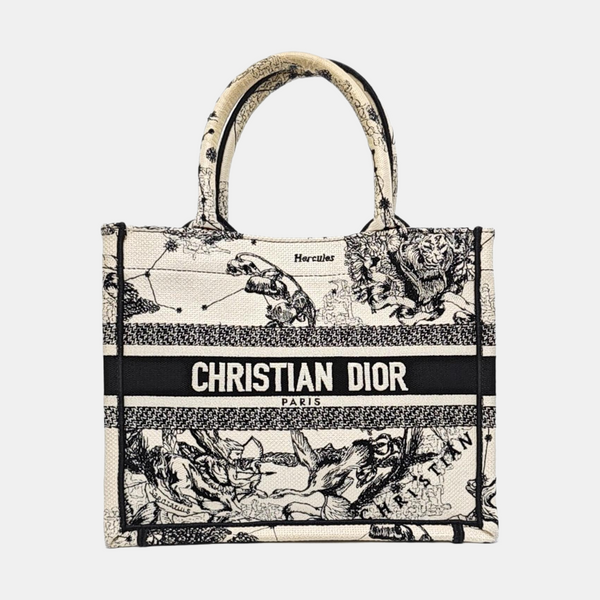 Authenticated pre-owned Book Tote Small Canvas White - Tote Bag at Looply