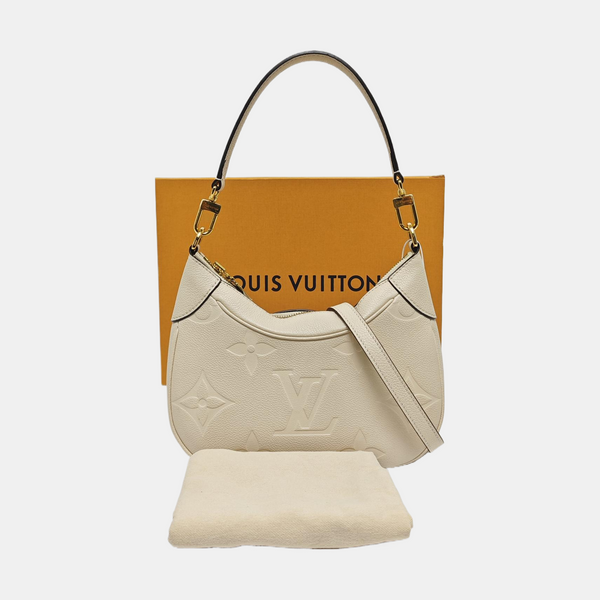BAGATELLE Monogram Calfskin White