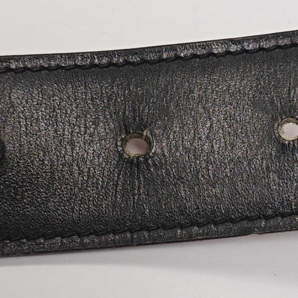 Leather Belt Black