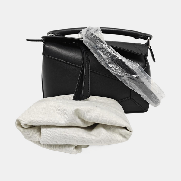 Puzzle Mini Calfskin Black