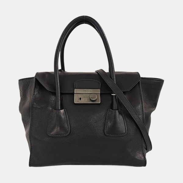 Sound Bag Calfskin Black
