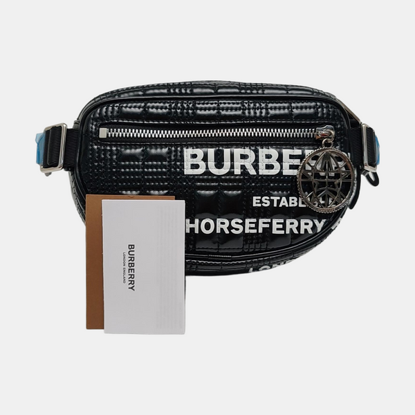 Horseferry Quilted Canvas Black