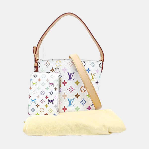 LV × TM ALL IN BB Monogram Coated Canvas White