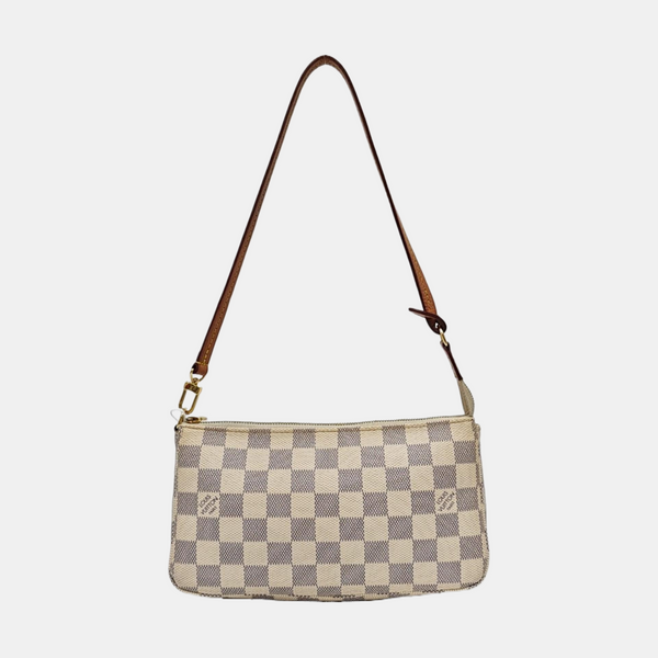 ACCESSOIRES GM Damier Azur Coated Canvas White