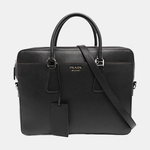 Calfskin Shoulder Bag Black