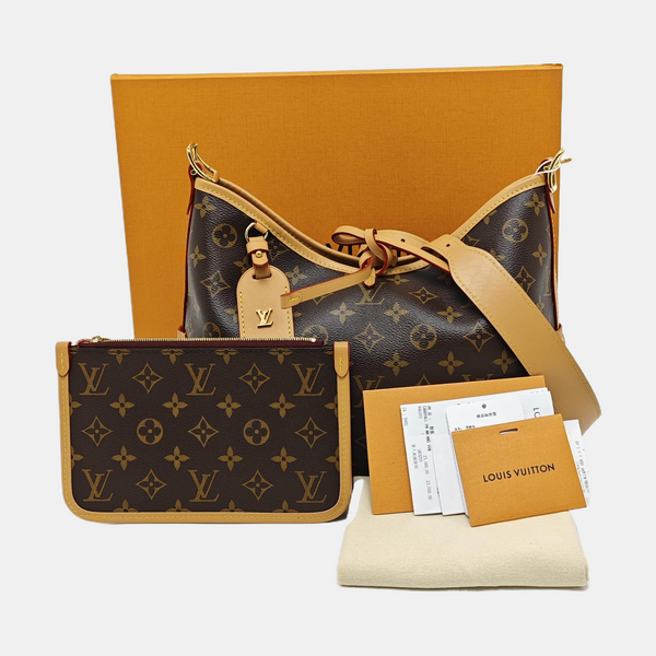 CARRYALL PM Monogram Coated Canvas Brown