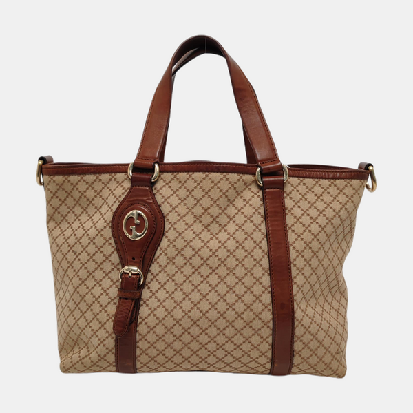 Canvas Tote Bag Brown