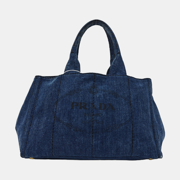 Denim Quilted Denim Blue