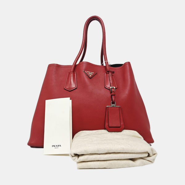 Double Calfskin Red