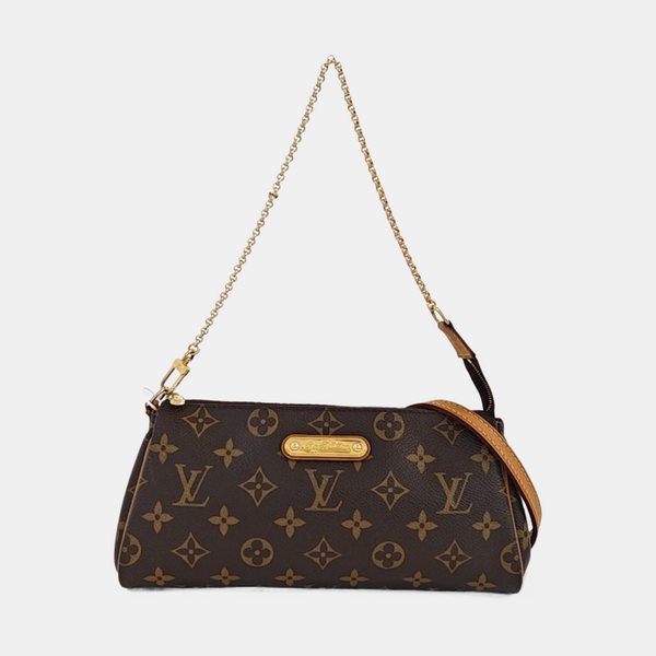 EVA Monogram Coated Canvas Brown