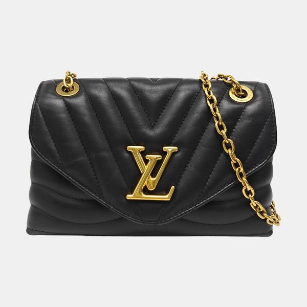NEW WAVE Quilted Calfskin Black