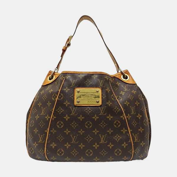 GALLIERA Monogram Coated Canvas Brown